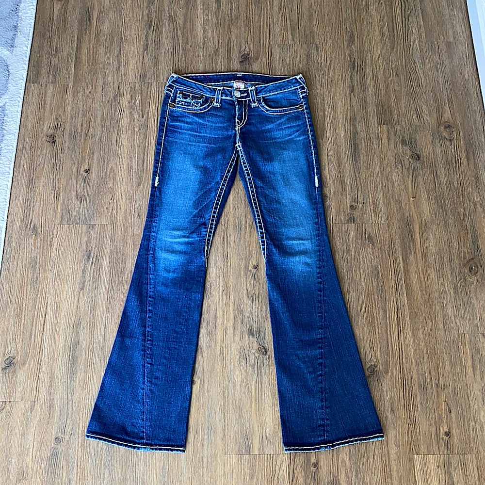 EUC/Like New True Religion Joey Super T Boot Jeans